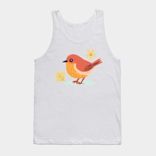 cute robin bird Tank Top